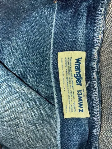 Wrangler swag 스트레이트 데님 31 스케이터