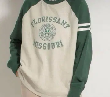 니코앤드 - 베이스볼 라인 롱 T셔츠 M