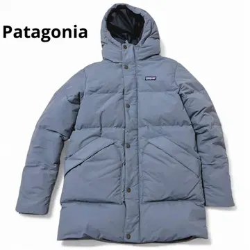 파타고니아 다운 드리프트 후드티 키즈 XXL 블루 다운 자켓