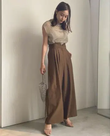 [ 미사용 새상품 ] AMERI TOMBOY STRAIGHT PANTS