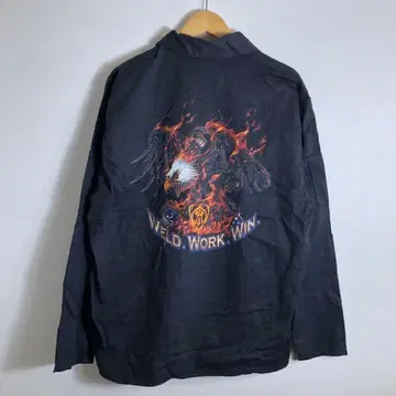 00s vintage ONYX TILLMAN 자켓 이글 프린트