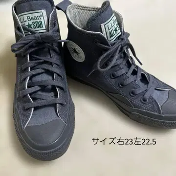 컨버스 x L.L.Bean 좌우 사이즈 다름