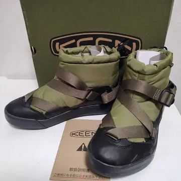 킨 후드젤라 워터프루프 부츠 올리브 24.5cm