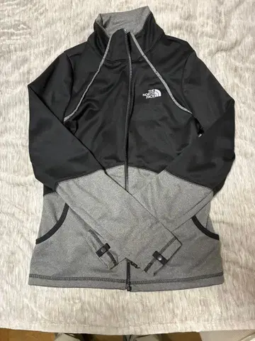 더 노스페이스 플리스 자켓 블랙/그레이