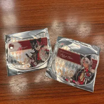 악마고양이 난자타운 고양이형 아크릴 코스터 루카스 미야지