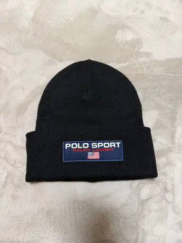 Polo Sport 블랙 니트 모자