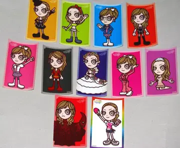 하마사키 아유미 ayupan 스티커 11개 세트