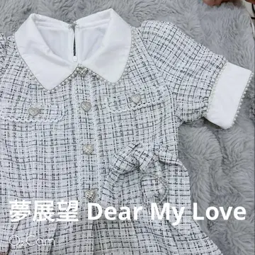 [ Dear My Love 디어마이러브 ] 반팔 원피스 지뢰계 양산형