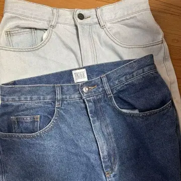 Tostalgic denim pants / light blue &blue