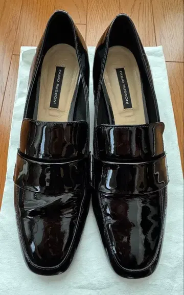 [ FABIO RUSCONI ] 블랙 로퍼