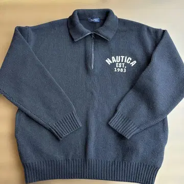 NAUTICA 집업 스웨터