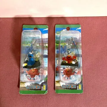 세서미 스트릿 지역 한정 비즈 스트랩 엘모 쿠키 몬스터