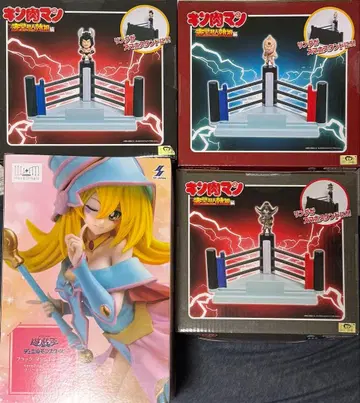 근육맨 블랙 매지션 걸 피규어 4점 세트