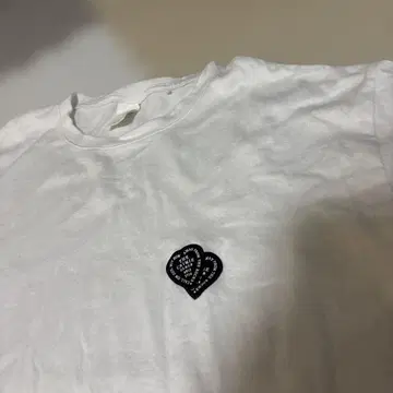 클라이미 하트 자수 T셔츠 XL 사이즈