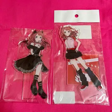 학원 아이돌 마스터 GIGO 시부야 모디 아크릴 스탠드 하나미 사키 2점