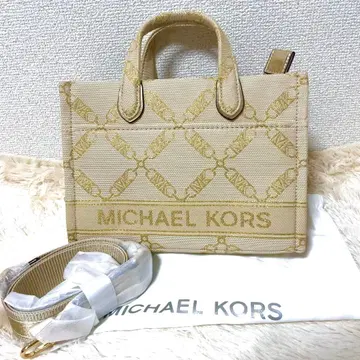 [마이클코어스] 숄더백 화이트 골드 미사용 새상품 즉시 발송 익명