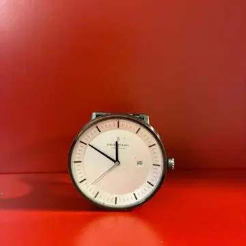 Nordgreen 실버 메쉬 밴드 시계