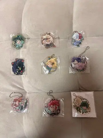 나의 히어로 아카데미아 쇼핑 아크릴 키링 9종류