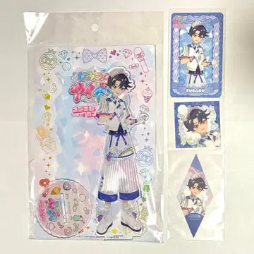 아이프리 나나우라 스바루 카페 Big 아크릴 스탠드 카드 스티커