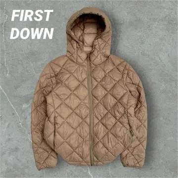 FIRSTDOWN 다운 자켓 다이아 퀼트 ETHERMALOFT M