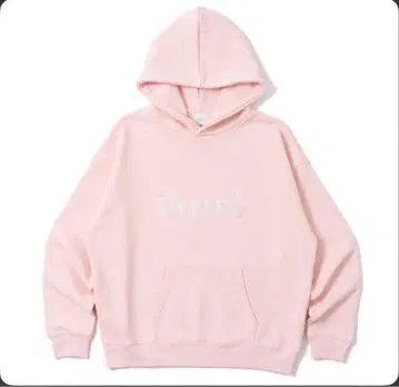 Bless 핑크 후드 부착 후드티