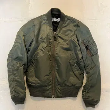 JEANASIS 별주 schott MA-1 플라이트 자켓 블루종