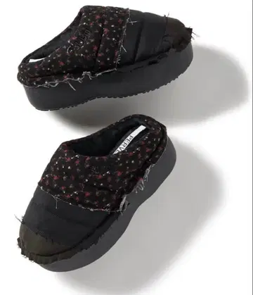 꽃무늬 슬립온과 백 세트 0size SUBU