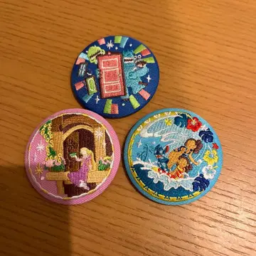 디즈니 자수 배지