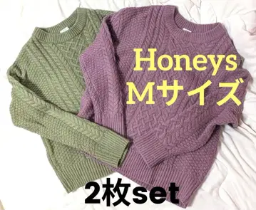 Honey's M 사이즈 니트 2개 세트