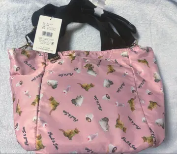 폴앤조 고양이 핑크 백