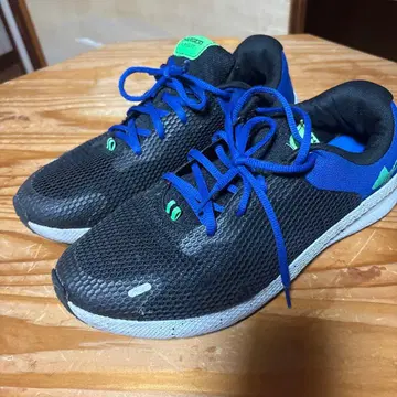 러닝화 블랙/파랑 메쉬