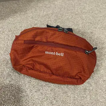 mont-bell 웨스트 파우치 오렌지