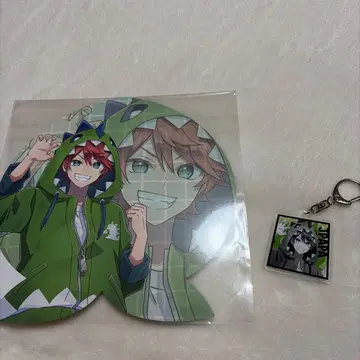 컬러풀 피치 전시회 쟈파파 빅 카드 & 트레이딩 아크릴 키링