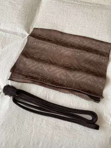 순수 실크 허리띠 오비 장식 천 세트4