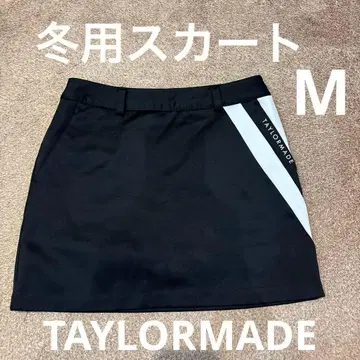 TAYLORMADE 여성용 골프 겨울 스커트 블랙 검정