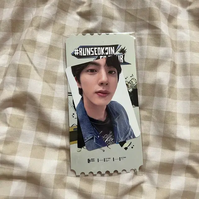 방탄소년단 런석진 고양 막콘 포카기프트