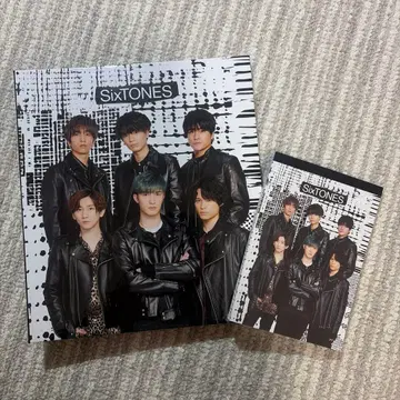 SixTONES 사진 수납 파일 메모장