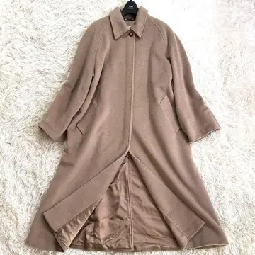 캐시미어 혼방 스텐카라 코트 이탈리아제 빅 사이즈