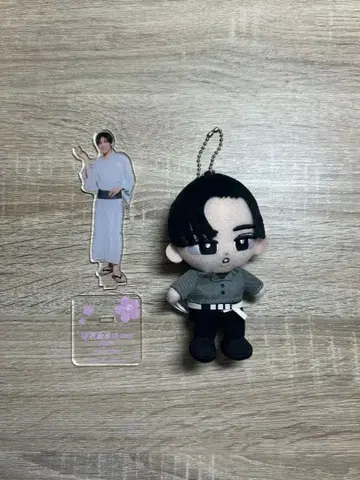 Snow Man 메구로 렌 스노치루 봉제 인형 아크릴 스탠드 세트