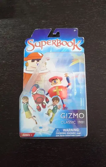 Super Book 기즈모 슈퍼북 액션 피규어 성경 이야기