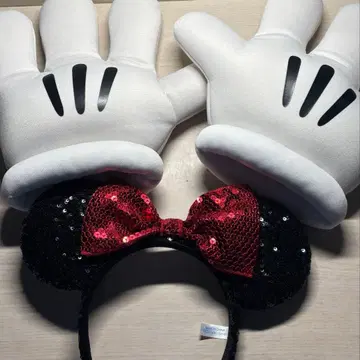 미니 머리띠 디즈니 미키의 손