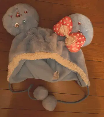 디즈니 리조트 미키 귀도리 모자