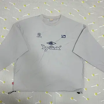 WHO'S WHO gallery 나일론 게임 로고 트랙 셔츠