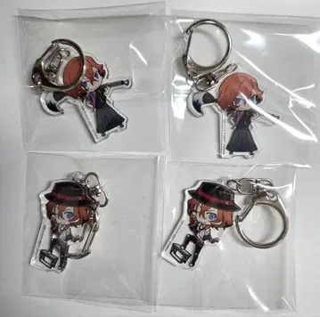 문호 스트레이독스 아크릴 키링 문마요 설날 밴딩 나카하라 츄야