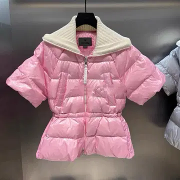 G/FORE 여성용 골프 반팔 다운 자켓