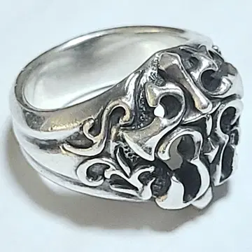 새상품 정가 26,400엔 F.A.L FAL 크로스 반지 10호