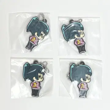 주술회전 데포라바! 젠인 마키 키링 가챠가챠 4개 세트