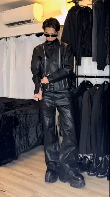 Jentlouis Leather Zipped Jacket