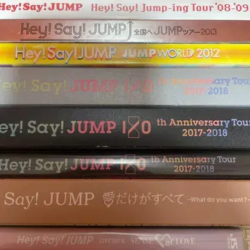 Hey! Say! JUMP DVD 7개 + 싱글