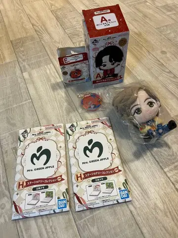 Mrs. GREEN APPLE 봉제 인형 부속품 세트